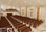design church interiors with realistic 3d rendering and visualization